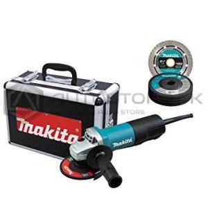 Makita 9557PBX1 Angle Grinder With Aluminum Case 4-1/2-Inch