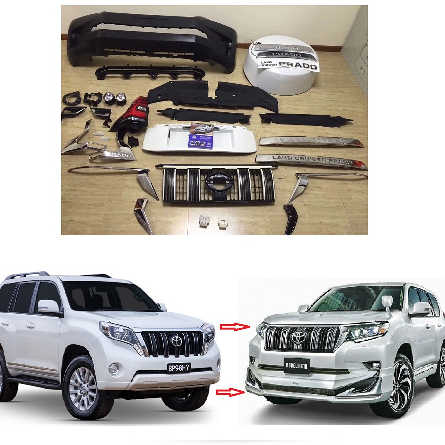 Prado Facelift With Modellista Style Body Kit 20142018 Autostore.pk