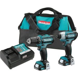 Makita CT226 Max CXT Lithium-Ion Cordless Combo Kit 2Pcs 12V