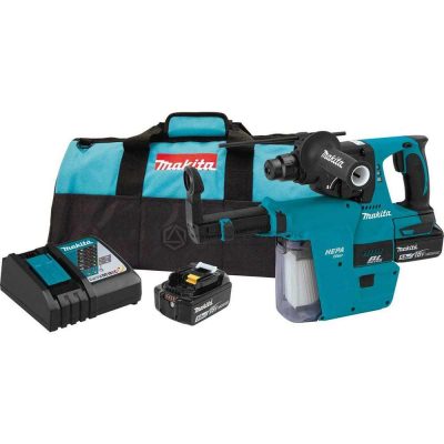 Makita LXRH011 LXT Lithium-Ion Brushless Cordless Rotary Hammer Kit 1-Inch 18V