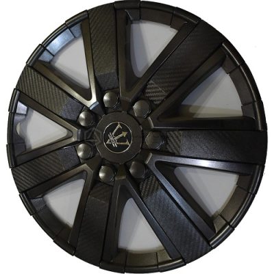 Black and Grey Chrome Wheel Cover