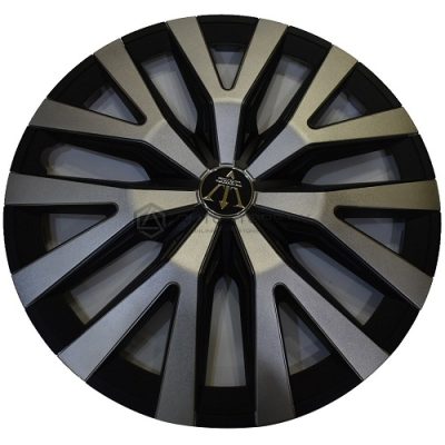 Black and Silver ABS Wheel Cover 14 Inches