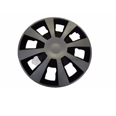 Sliver and Black Wheel Cover - 15 Inches