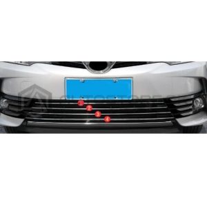 Toyota Corolla Front Lower Chrome Grill For Facelift 2017-2020