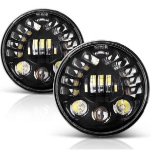 DRL Jeep Headlights