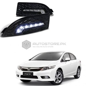 Honda Civic DRL Fog Lamp Cover 2012-2016