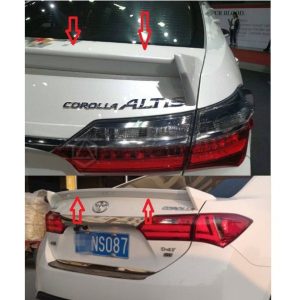 Toyota Corolla New Trunk Spoiler 2014-2020