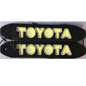 Flexible Bumper DRL With Toyota Logo