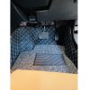 Honda Civic 9D Diamond Floor Mats Black with Grey Grass 2016-2021 thumbnail 4