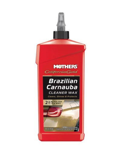 Mothers California Gold Brazilian Carnauba Cleaner Liquid Wax 16oz