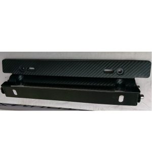 Carbon Fiber Number Plate Tilter Black