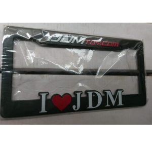 Licence Plate Frame I Love JDM