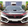 Honda Civic Type R Front Bumper Body Kit With DRL 2016-2021 thumbnail 4
