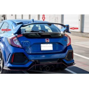 Honda Civic Type R Trunk Spoiler 2017-2021