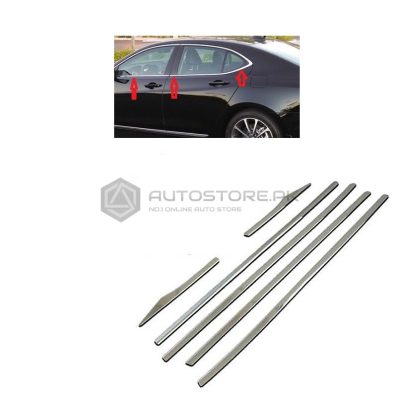 Honda Civic Chrome Weather Strips 2012 - 2015