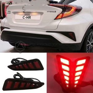 Toyota CHR Rear Brake Bumper Tail Lights 2017-2021