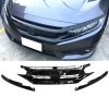 Honda Civic Turbo Glossy Black Grill 2016-2021 thumbnail 1
