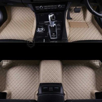 BMW X5 7D Floor Mats Beige 2012-2015