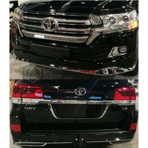 Toyota Land Cruiser FJ200 Front And Back Chrome Lip Body Kit 2016-2019