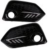 Honda Civic Type R Fog Lamp DRL Covers 2016-2021 thumbnail 1