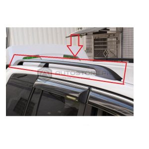 Toyota Land Cruiser FJ200 Roof Rails Black 2010-2017 Taiwan