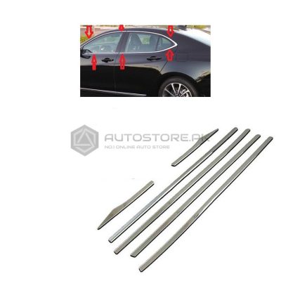Toyota Corolla Chrome Weather Strips 2014-2020