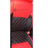 Toyota Corolla Seat Cover Red and Black Cover 2014-2020 thumbnail 2