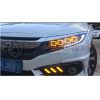 Honda Civic Bugatti Chiron Style LED Head lamps 2016-2021 thumbnail 2