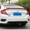 Honda Civic Duck Tail Style Spoiler V2 2016-2021 thumbnail 1