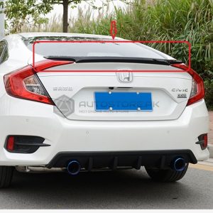 Honda Civic Duck Tail Style Spoiler V2 2016-2021