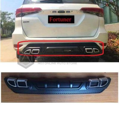 Toyota Fortuner Rear Bumper Diffuser 2016-2021