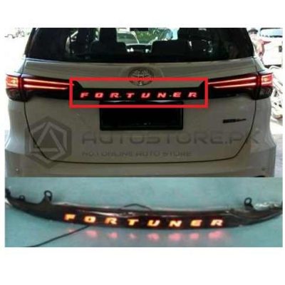 Toyota Fortuner LED Trunk Garnish Light Chrome 2016-2021