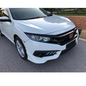 Honda Civic Modulo Bumper Guard Plate Body Kit 2016-2021
