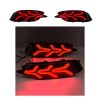 Honda Civic Rear Bumper LED Light Lamborghini Style V2 2016-2021 thumbnail 1