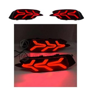 Honda Civic Rear Bumper LED Light Lamborghini Style V2 2016-2021
