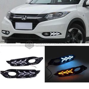 Honda Vezel LED DRL Fog Lamp Covers 2013-2017