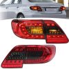 Toyota Corolla Eagle Eyes Red Smoke LED Back Light 2012-2014 thumbnail 1