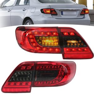 Toyota Corolla Eagle Eyes Red Smoke LED Back Light 2012-2014