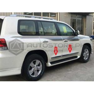Toyota Land Cruiser FJ200 Full Chrome Door Moulding 2015-2021