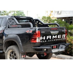 Toyota Hilux Revo Roll Bar Hamer Black 2017-2019