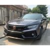 Honda Civic Type R Front Bumper Body Kit With DRL 2016-2021 thumbnail 1