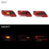 Toyota Corolla Eagle Eyes Red Smoke LED Back Light 2012-2014 thumbnail 4