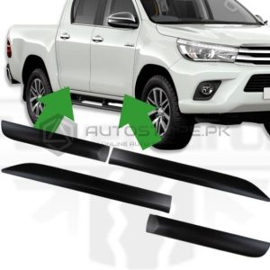 Toyota Hilux Revo Door Moulding Black 2016-2019