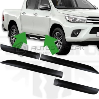 Toyota Hilux Revo Door Moulding Black 2016-2019