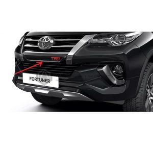 Toyota Fortuner Front TRD Grill Strip Black 2016-2021