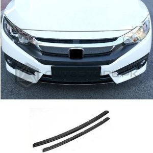 Honda Civic Carbon Fiber Bumper Trim 2016-2021