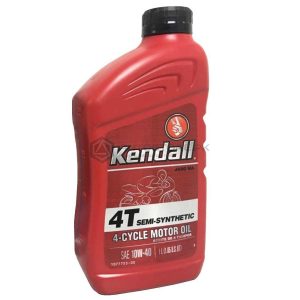 Kendall 4T Semi Synthetic 10W-40 Motor Engine Oil 1L