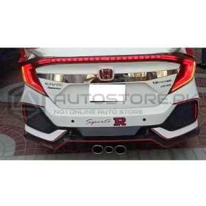 Honda Civic Running Led Sequential Spoiler With Lava Lamp 2017-2021