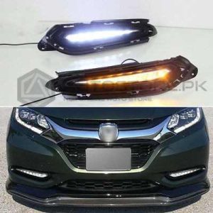 Honda Vezel RS Style Fog Lamps DRL Cover 2013-2021