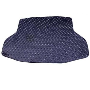 Honda Civic 7D Trunk Mat Black With Grey Stitch 2016-2021